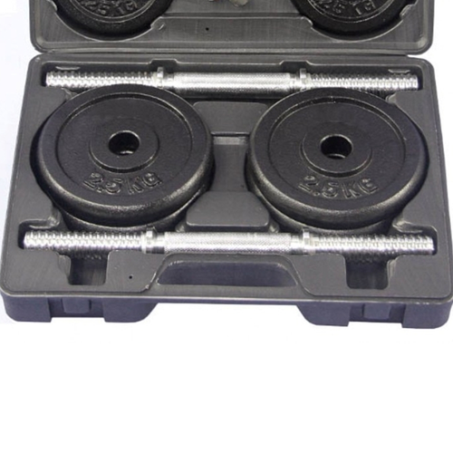 JK Fitness Kit Manubri da allenamento portatile 20kg Grigio - Bild 4 von 4