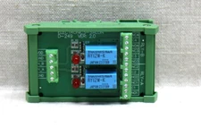 Electronics-Salon D-249 - 2 DPDT Signal Relay Module Board, DC 5V
