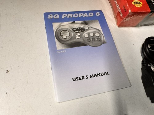 New Sega Genesis SG ProPad 6 Controller SV-439 6 Button Programmable Controller - Picture 3 of 6