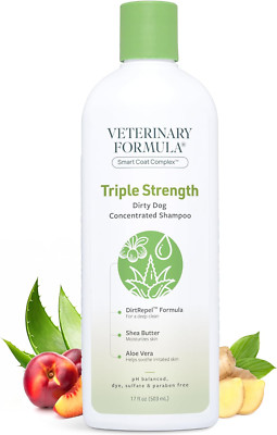 Smart Coat Complex Triple Strength Dog Shampoo, 17 Fl Oz - Extra Dirty Dogs