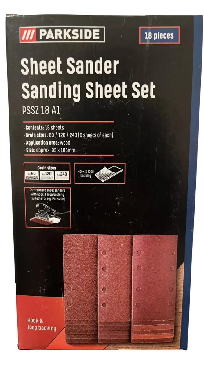 Parkside cheap sander pads