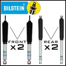 Bilstein 5100 Monotube Shock Set 4 Lift 2017-26 Ford F250 F350 Super Duty 4wd