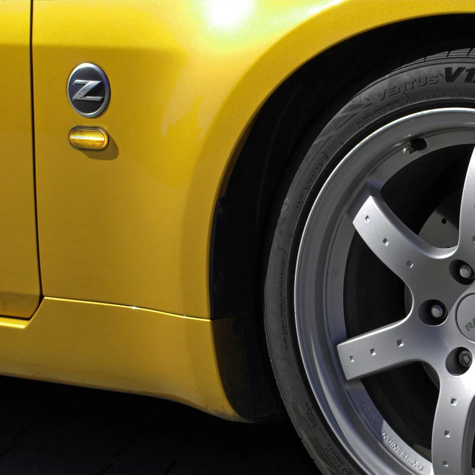 SCHWARZE LED Seitenblinker Nissan 350Z Micra K12 Pathfinder Qashqai - Bild 3 von 4