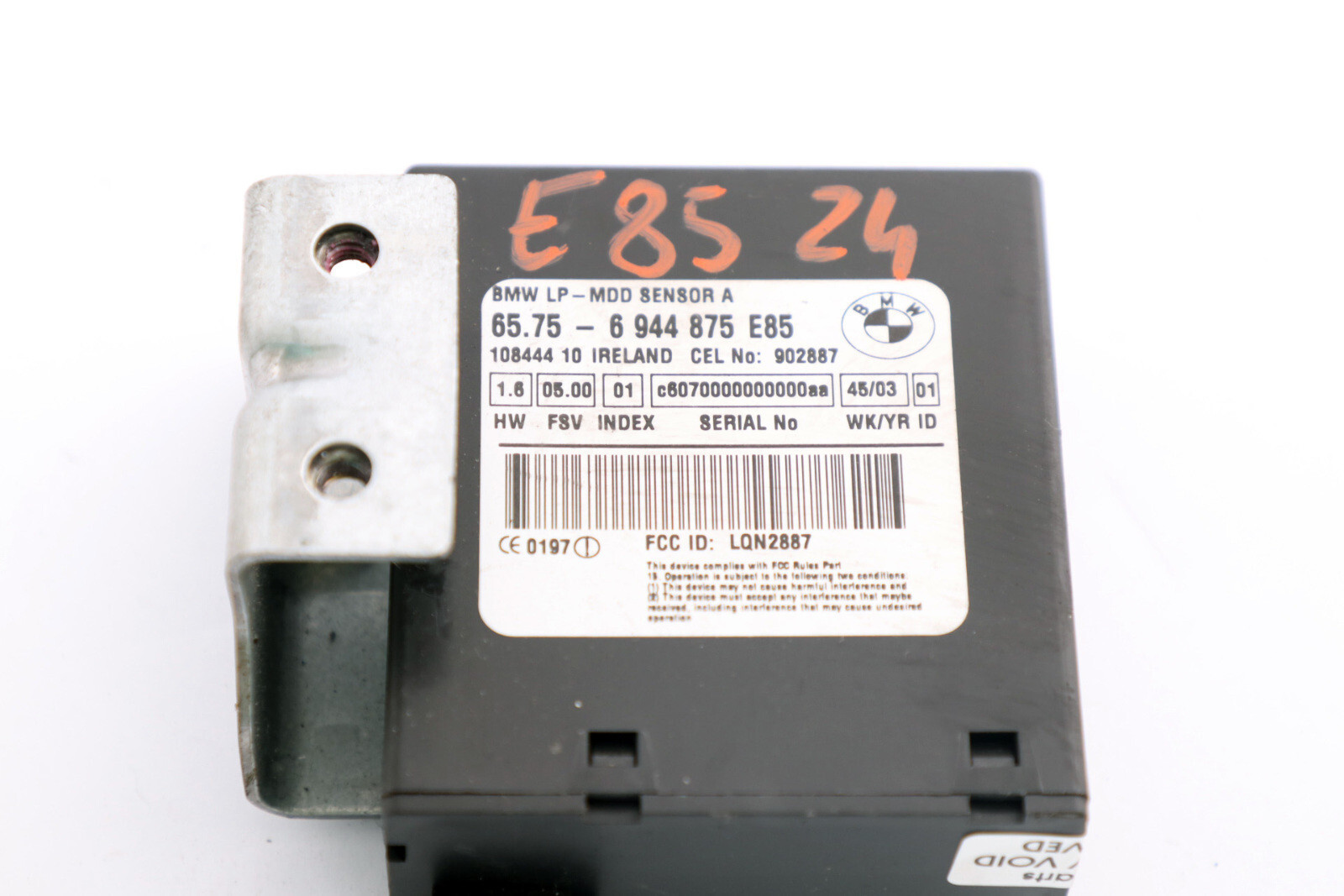 BMW Z4 Z3 Series E36 E85 Module Radar Burglar Alarm Sensor eBay