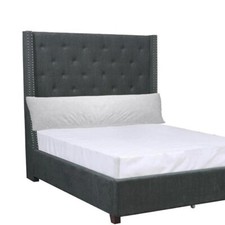 Bolster Pillow Duck Feather Fill Full Body Support Soft Cushion All Bedding Size