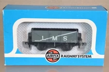 AIRFIX 54379 LMS GREY 7 PLANK OPEN GOODS WAGON 602604 MINT BOXED od