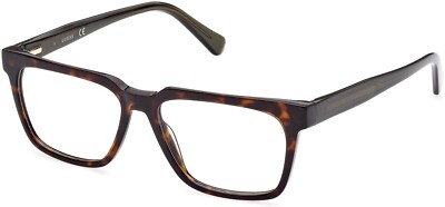 GUESS GU50059 052 Tortoise Plastic Optical Eyeglasses Frame 53-15-150 GU 50059