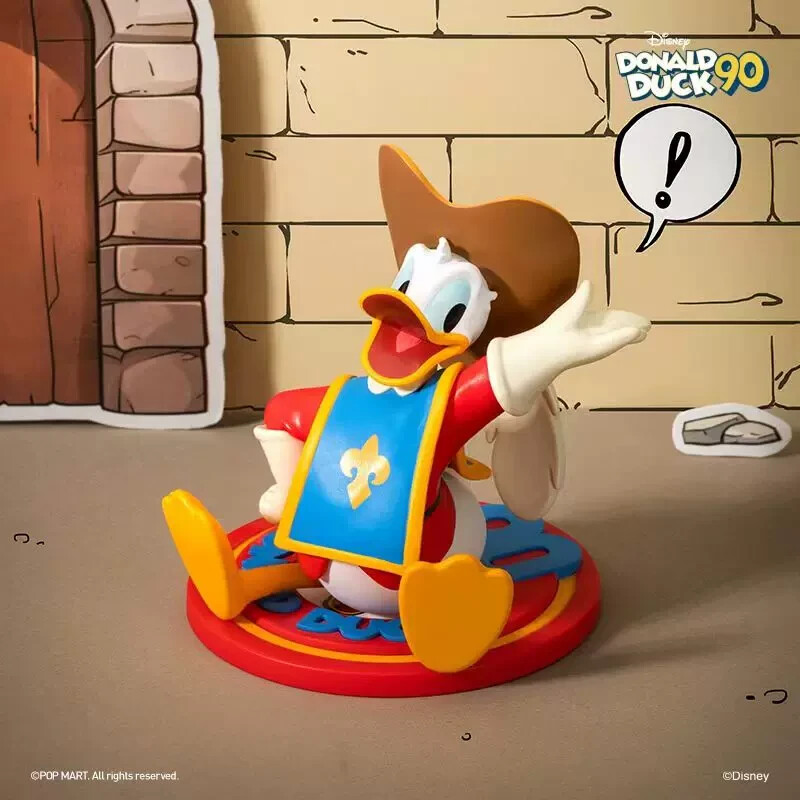 ポップマート POPMART ドナルドダック アクションドール ディズニー 開封 ポップマート POPMART ドナルドダック アクションドール