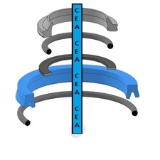 1830360 Hydraulic Cylinder Seal Kit Fits Clark Lift Truck