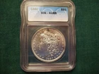 1880-P Morgan Dollar - Uncommon VAM-10, 8/7 overdate -  ICG AU55