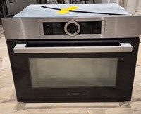 Bosch built-in compact oven with microwave function.