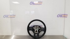 17 Dodge Ram 1500 Lonestar Steering Wheel Black Leather 17 Dodge Ram 1500 Lonestar Steering Wheel Black Leather
