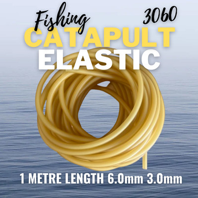 1 m 6 mm Schlauch Angeln Gummi Katapult Schleuder elastisch 3060 Matchangeln