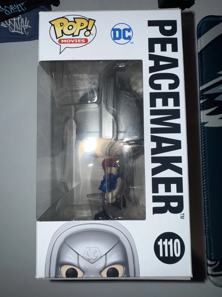 Peacemaker Funko Pop Set Complete, All Peacemaker Pops + 2 Peacemaker Keychains - Image 4 of 4