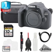 Canon EOS 4000D / T100 Digital Camera + 32GB + Bag+ 1 Yr Warranty- Basic Kit