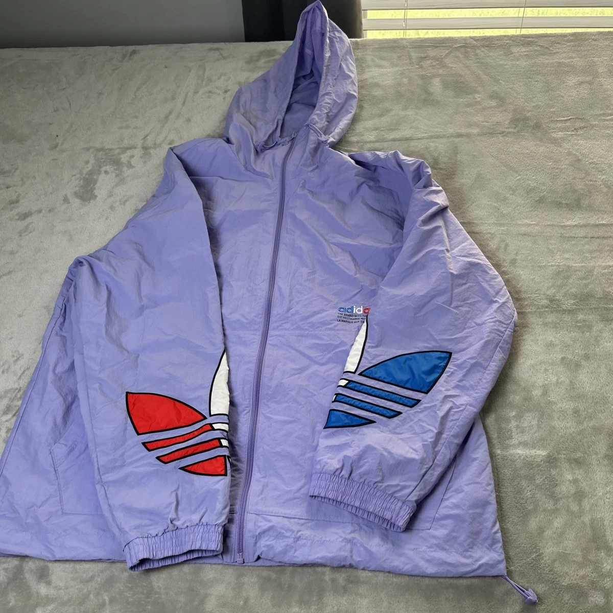 adidas Track Jacket Purple Men's Activewear for Sale | Shop Men's