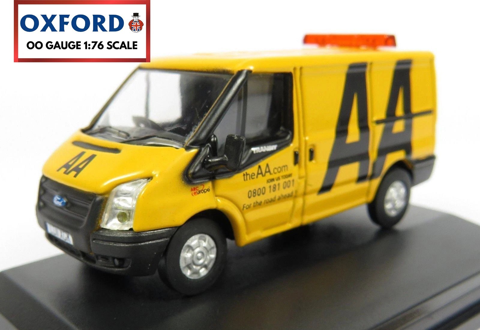 1:76 Scale Oxford Diecast Ford Transit MK5 AA Van OO Gauge Model 76FT033 - Image 6