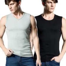 Men Tanks Cotton muscle Slim Fit Tank Tops Sleeveless Shirt Vest