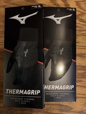 Mizuno Thermagrip Winter Golf Glove Men's Extra-Large 2 Pairs