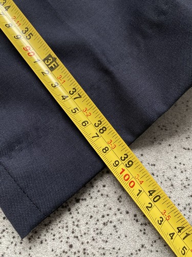 SUITSUPPLY Vitale Barberis Canonico Super 110 Wool Lazio Suit Navy Sharkskin S - Picture 19 of 20