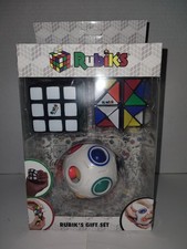 3-częściowy zestaw upominkowy RUBIKA: Rubik Magic Star, SQUISHY Cube i tęczowa piłka A