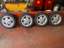 HYUNDAI I10  2011 14'' INCH SET OF 4 ALLOY WHEELS & TYRES 165/60R14 4 STUD 4x100