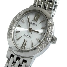 Seiko Dolce Exceline Women Watch Solar Diamond 10 Jewels