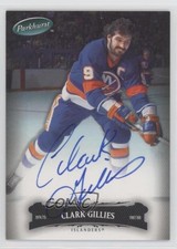 2006-07 Upper Deck Parkhurst Auto Clark Gillies #15 Auto HOF 0a4
