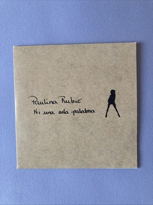 Paulina Rubio    Ni Una Sola Palabra CD Single Promo Mint/Mint LATR 40000-2