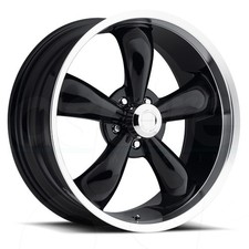 18x8.5 Vision 142 Legend 5 5x115 20 Black Machined Lip Wheels Rims Set4 83