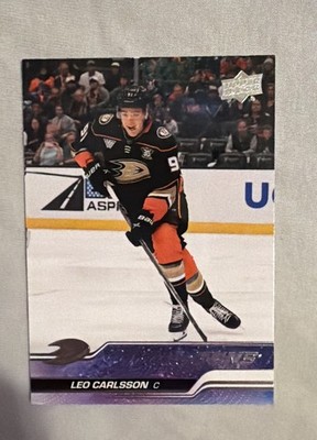 2023-24 Upper Deck Series 2 - Young Guns Leo Carlsson #468 (RC)