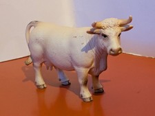 Schleich CHAROLAIS COW White Cream Dairy Farm Figure 2005        1B