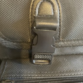 Official Sega Dreamcast Carrying Case Travel Bag /w Strap Black  Original GUC