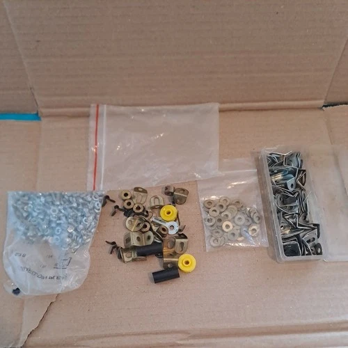 Meccano Brass nuts Bolts, brass washers Nuts and excesseries 