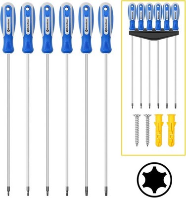Conjunto de Destornilladores Torx Extra Largos Juego y Destornilladores Estrella