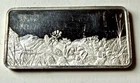 1975 Hamilton Mint AMERICA THE BEAUTIFUL “BLOSSOM OF GC” 1 oz Silver Bar .999