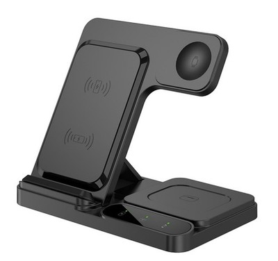 Wireless Charging Station 3In1 For Apple Watch Air Pods iPhone 16 15 14 13 12