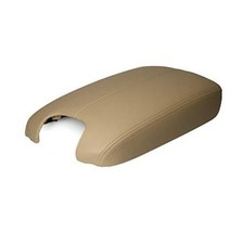 Center Console Armrest Cover Repacement Compatible with 2008 2009 2010 Beige