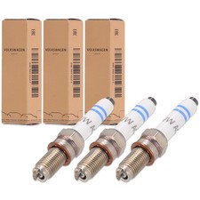 3x ORIGINAL VW SEAT Zündkerze POLO 6 ARONA IBIZA 5 1.0 TGi 90 PS 04E905612C