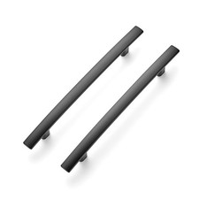 Ravinte 20 7-1/4 Curved Cabinet Pulls Matte Black Kitchen Drawer Pulls Arch