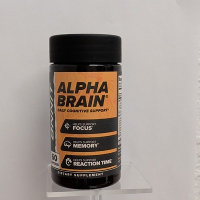 Onnit Labs Alpha Brain Memory And Focus 60 Count Expires 06/09/2027