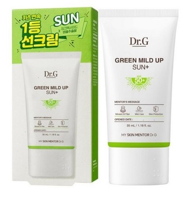 Dr.G Green Mild Up Plus Sun Cream 35ml SPF50+ PA++++ Sunscreen K-Beauty Brand Ne