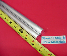 2 pieces 5/8" ALUMINUM 6061 ROUND ROD 14" LONG T6511 Solid Extruded Bar Stock