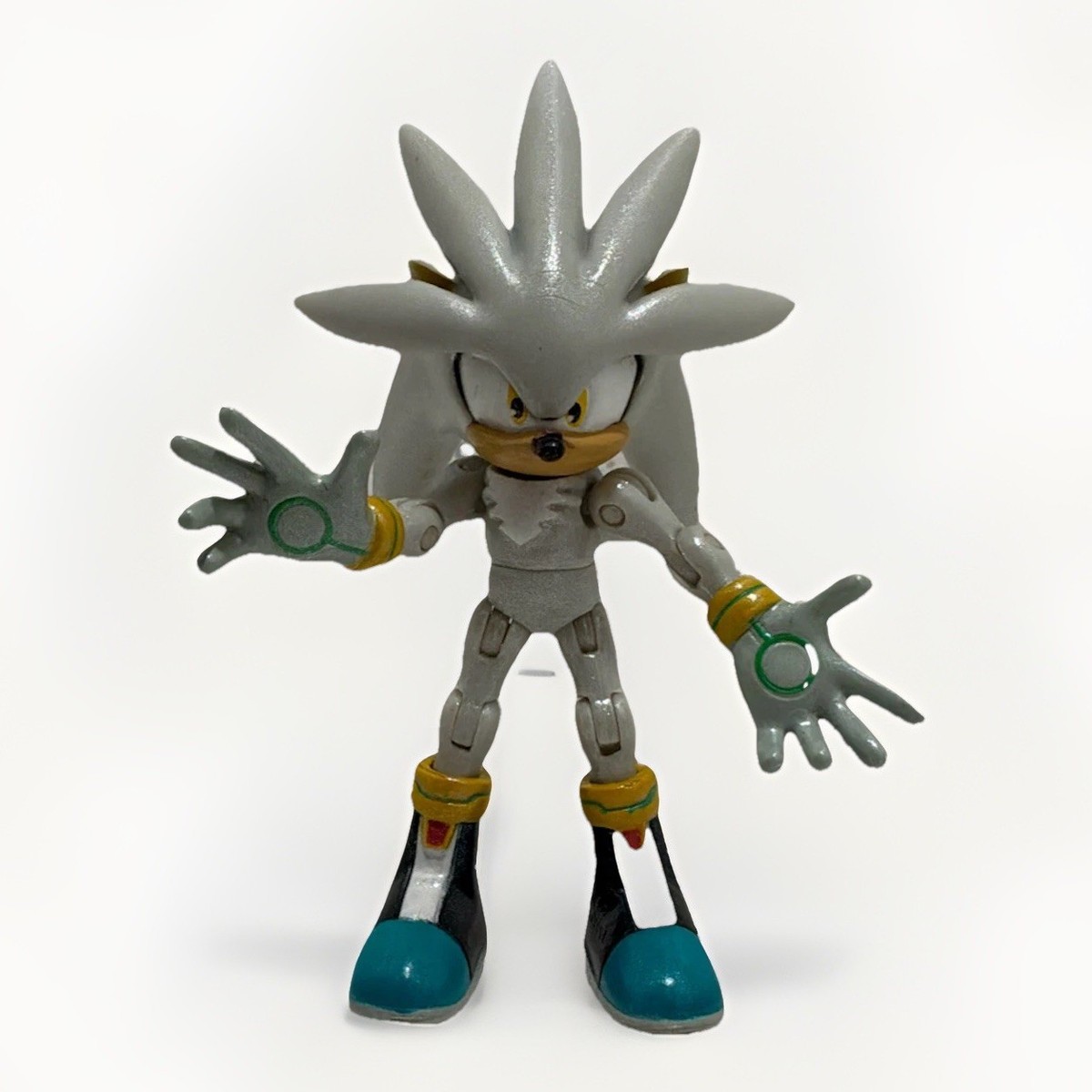 🔥 SILVER Sonic The Hedgehog 3” Action Figure - Jazwares 🔥 | eBay