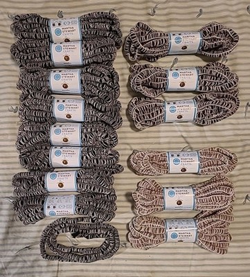 14 Lot Martha Stewart Craft Mambo Lion Brand Chunk Yarn 8-Zebra 3-Okapi 3-Python