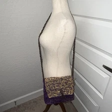 New, Sun ‘N Sand Straw Shoulder Crossbody Purse Bag  Size OS