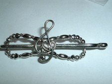 Small Lilla Rose Flexi Hair Clip I Love the Symphony Silver New w Tag