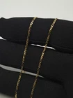 14k Gold Figaro Necklace Chain 1.3mm 20”