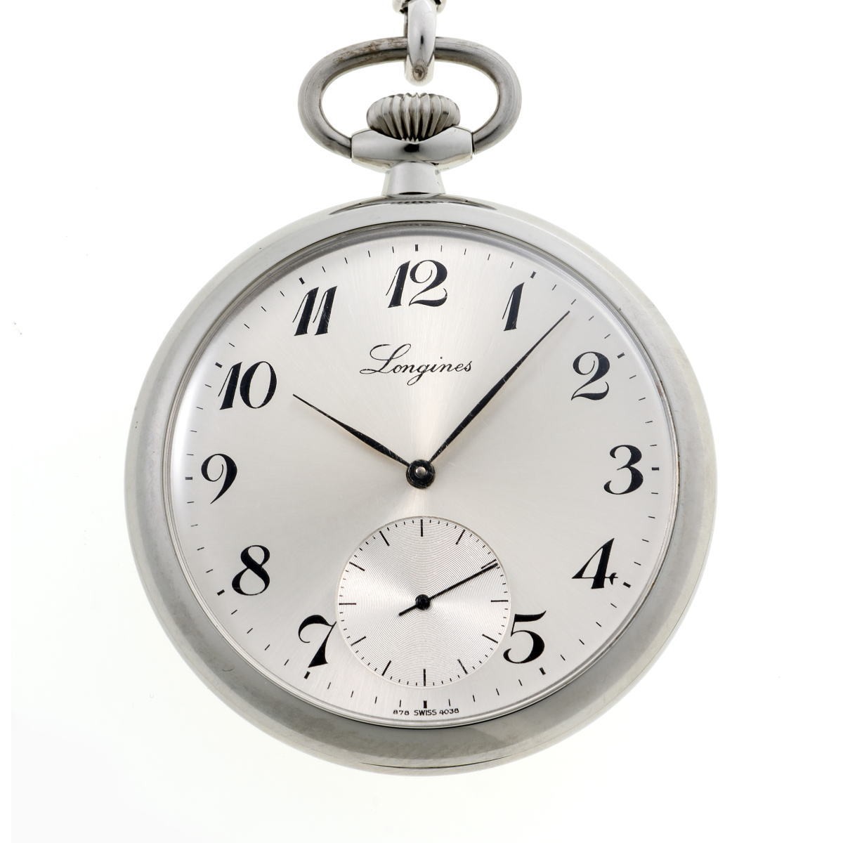 From Used Dial Hand Second J Pocket Cal.L878.4 Silver Longines Small Watch Wound - VintageWatches.PK From Used Dial Hand Second J Pocket Cal.L878.4 Silver Longines Small Watch Wound - vintagewatches.pk