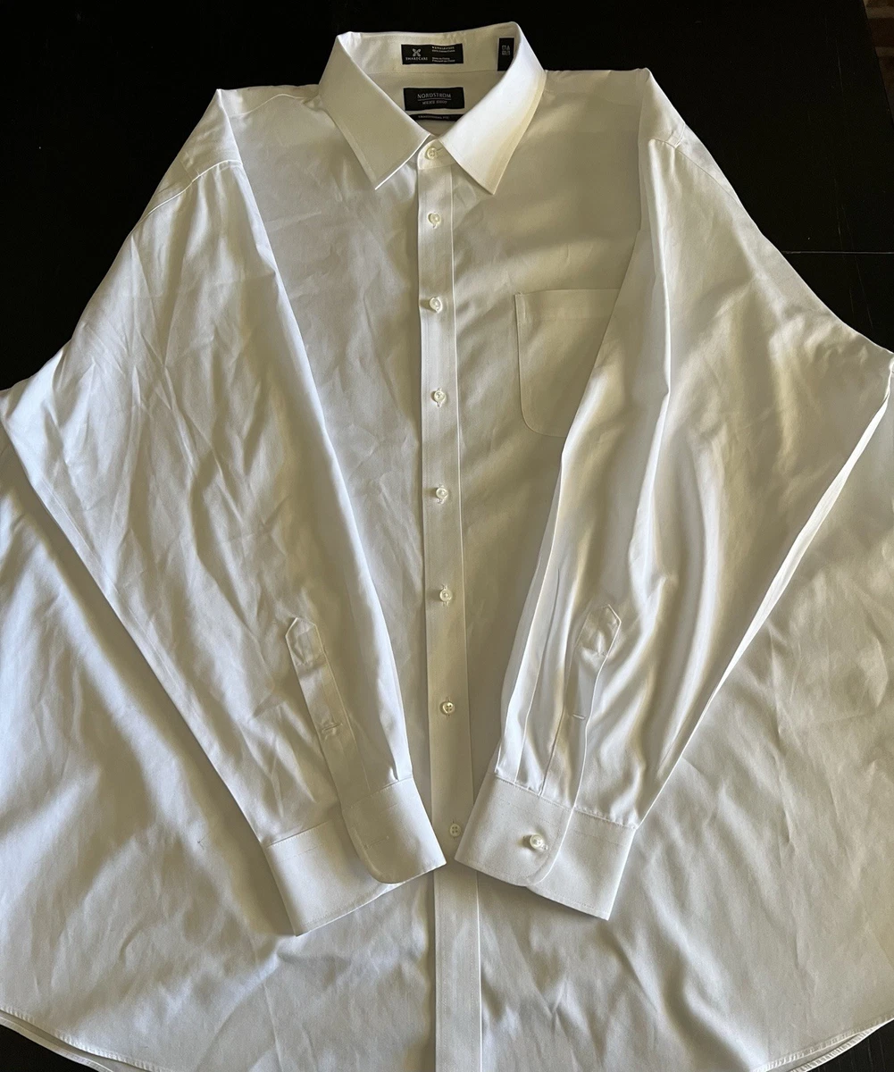 eton men's slim fit signature twill dress shirt reviews Eton Men's Geometric Contemporary-Fit Solid Shirt - White main image 1